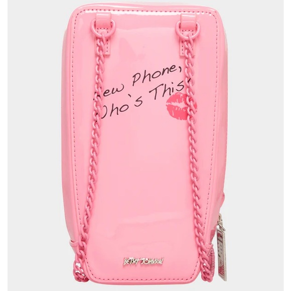 Betsey Johnson Call Me Old School Phone Crossbody - Picture 5 of 13